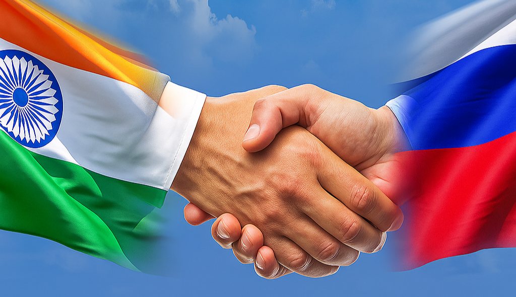 Professionals from India and Russia collaborating
